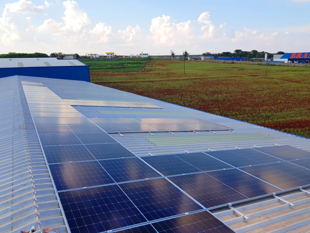 Energia sustentável na produção de revestimento